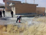 مانور اطفاء  حریق دانشگاه فنی استان لرستان  10