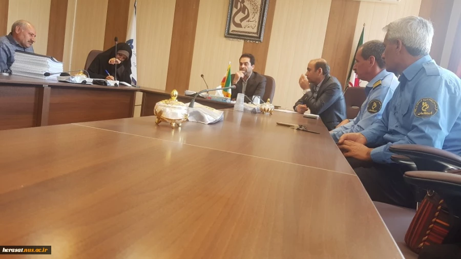 برگزاری جلسه مشترک حفاظت فیزیکی وسرپرستان خوابگاههای دانشکده فنی خرم آباد 5