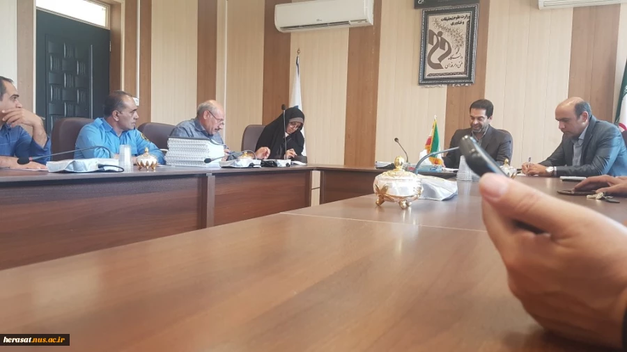 برگزاری جلسه مشترک حفاظت فیزیکی وسرپرستان خوابگاههای دانشکده فنی خرم آباد 7