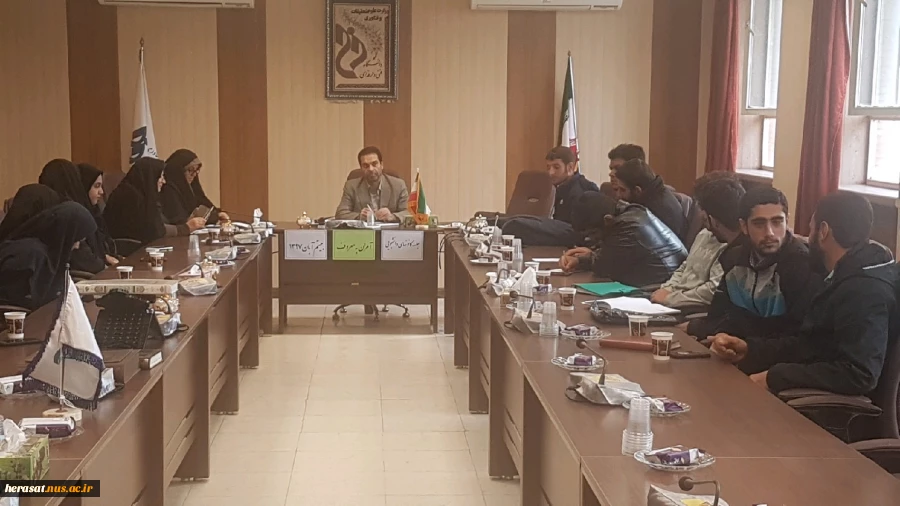 برگزاری جلسه کانون آمران به معروف وناهیان از منکردر دانشگاه فنی وحرفه ای خرم آباد 4