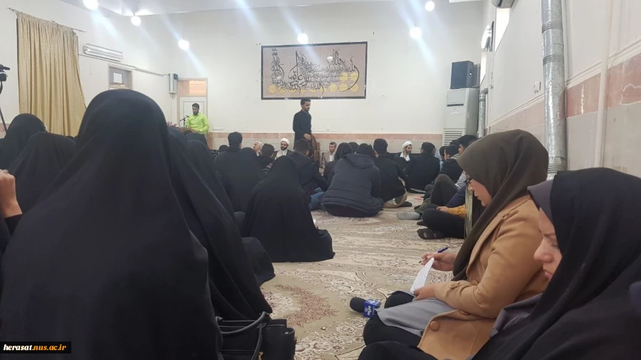 دیدار مسئولین، حراستهاو دانشجویان دانشگاه فنی استان لرستان با امام جمعه محترم شهرستان خرم آباد بمناسبت روز دانشجو 8