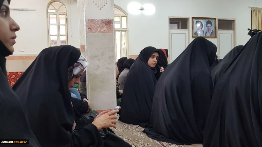 دیدار مسئولین، حراستهاو دانشجویان دانشگاه فنی استان لرستان با امام جمعه محترم شهرستان خرم آباد بمناسبت روز دانشجو 9