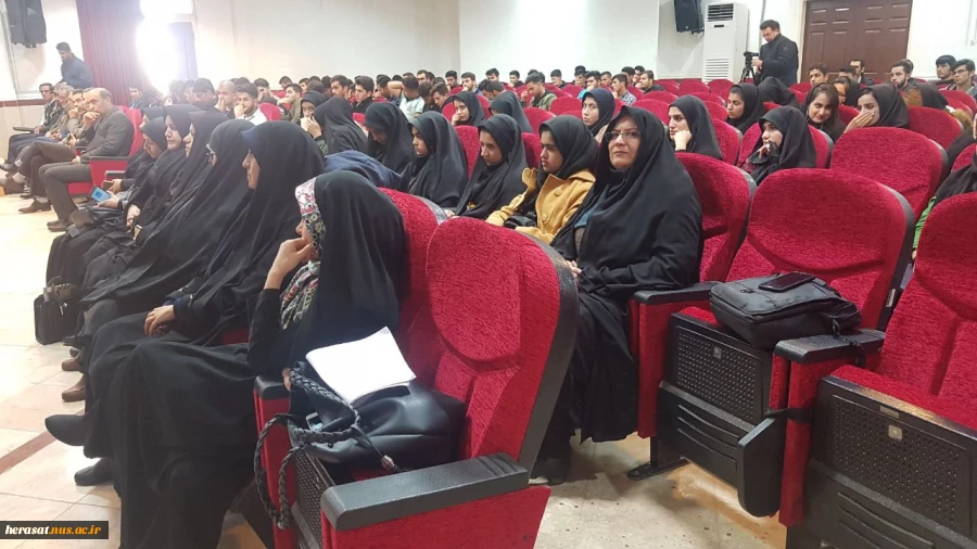 حضور سبز مدافعان حرم امروز و رزمندگان دفاع مقدس میهن دیروز در دانشکده فنی خرم آباد 6
