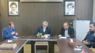 بازدید نماینده محترم مجلس شورای اسلامی شهرستان بروجرد آقای بروجردی از آموزشکده فنی پسران بروجرد 4