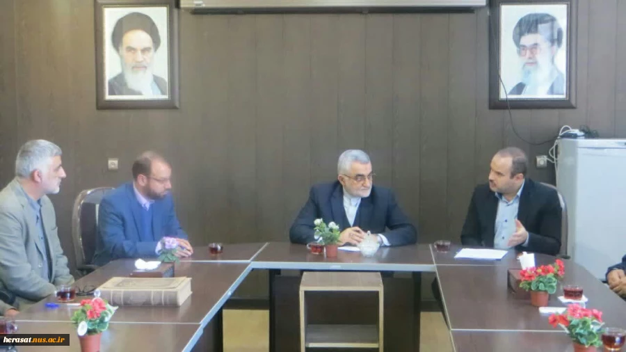بازدید نماینده محترم مجلس شورای اسلامی شهرستان بروجرد آقای بروجردی از آموزشکده فنی پسران بروجرد 5