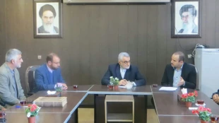 بازدید نماینده محترم مجلس شورای اسلامی شهرستان بروجرد جناب آقای  دکتر بروجردی از آموزشکده فنی پسران بروجرد 5