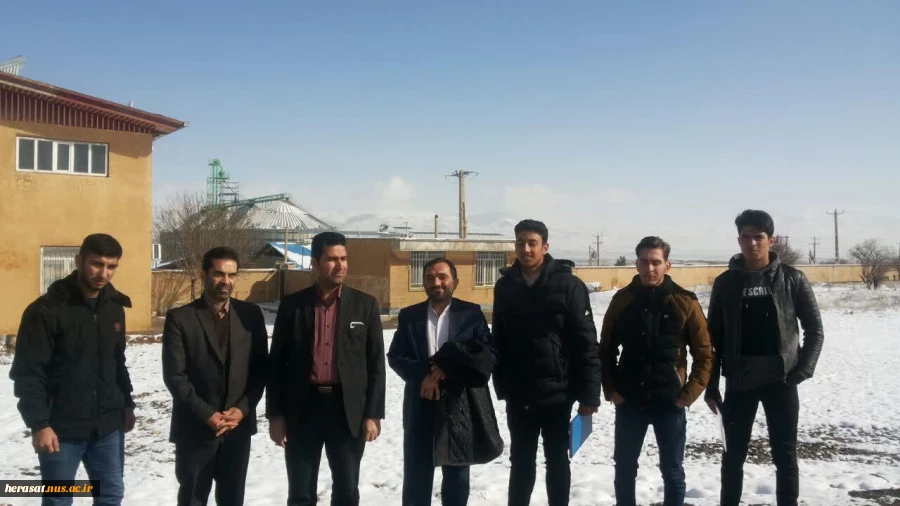 برگزاری جلسه با حفاظت فیزیکی آموزشکده دورودتوسط نماینده استانی جناب آقای سیاهپوش 2