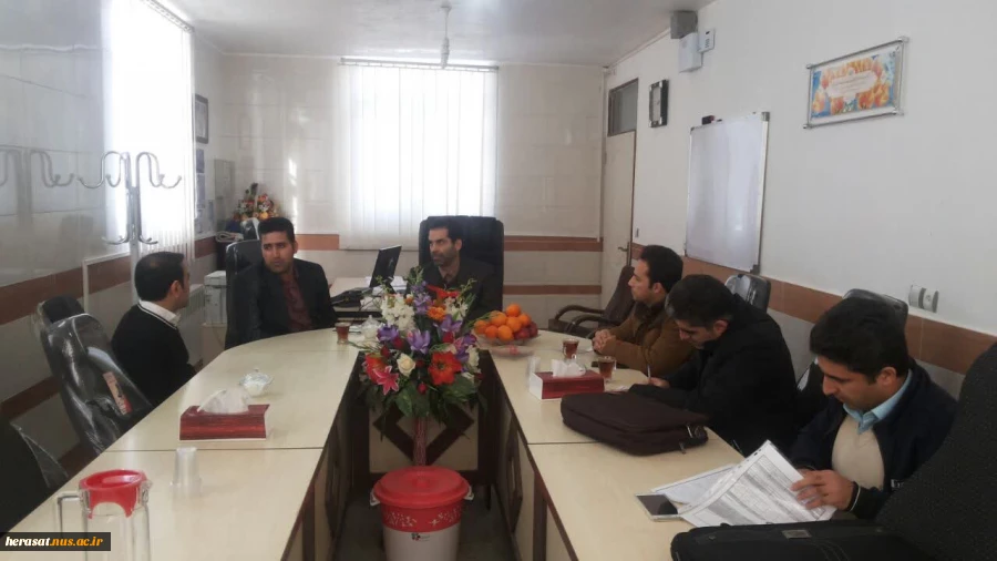 برگزاری جلسه با حفاظت فیزیکی آموزشکده دورودتوسط نماینده استانی جناب آقای سیاهپوش 3