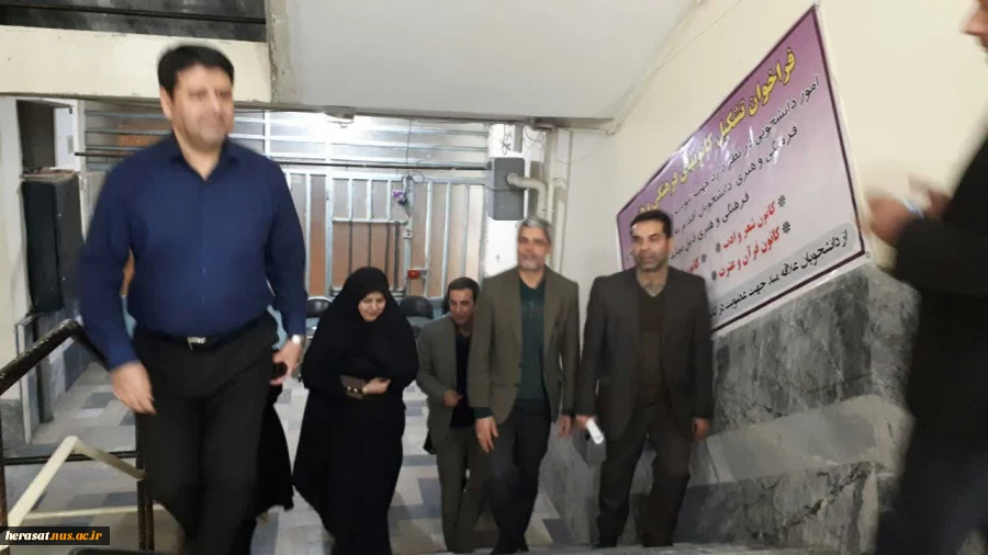 افتتاح سالن وکارگاه برق آموزشکده فنی پسران خرم آباد با حضور مشاور محترم ومدیر کل دفتر حراست مرکزی دانشگاه فنی همزمان با جشن اتقلاب اسلامی 5