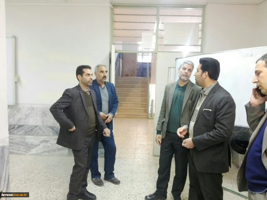 افتتاح سالن وکارگاه برق آموزشکده فنی پسران خرم آباد با حضور مشاور محترم ومدیر کل دفتر حراست مرکزی دانشگاه فنی همزمان با جشن اتقلاب اسلامی 16