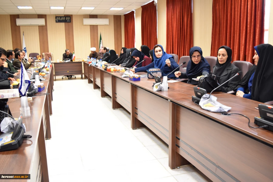 رونمایی از پوستر سومین جشنواره مد ولباس اسلامی وایرانی در دانشگاه فنی استان لرستان 3
