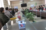 جلسه توجیهی برای دانشجویان متقاضی کار دانشجویی  ترم 972 در محل اتاق ریاست تشکیل ابتدا رئیس اداره دانشجویی و سپس آقای ابوالفضل محمدی رئیس آموزشکده و رئیس اداره حراست  انتظارت آموزشکده از دانشجویان را یاد آوری و اعلام گردید که دانشجویان مشغول بکار واحد ها ز