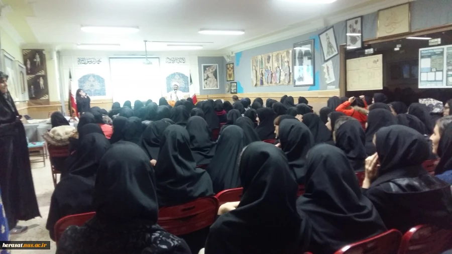 مراسم سخنرانی درخوابگاه آموزشکده دختران ایلام  3