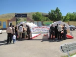 به مناسبت روز جهانی فشار خون  درآموزشکده فنی و حرفه ای شهرستان اسلام آبادغرب ایستگاه سلامت با همکاری شبکه بهداشت و جمعیت هلال احمر برپاه گردید که ازدانشجویان ، اساتید و همکاران مرکز تست فشارخون و قند خون بعمل آمد و نظر به اینکه دردرب ورودی مرکز این ایستگا