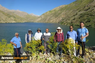 گلگشت کارکنان آموزشکده های فنی و حرفه ای استان کرمانشاه به دریاچه گهر استان لرستان