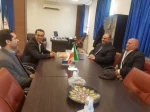 بازدید مدیر کل  ومعاونت محترم بنیاد حفظ آثار ونشر ارزشهای دفاع مقدس استان لرستاندر هفته بسیج از دانشگاه فنی استان لرستان  3