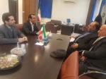 بازدید مدیر کل  ومعاونت محترم بنیاد حفظ آثار ونشر ارزشهای دفاع مقدس استان لرستاندر هفته بسیج از دانشگاه فنی استان لرستان  5