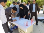 شرکت اساتید و کارکنان  دانشگاه فنی وحرفه ای استان مرکزی در همایش حمایت از جنبش 