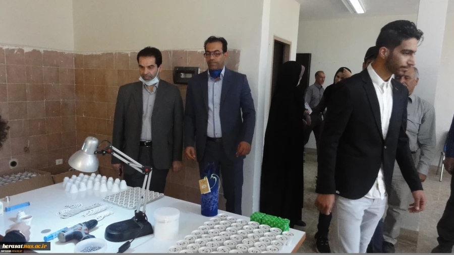 افتتاح کارگاه تولید وفروش لامپ های ال ای دی در دانشکده فنی دختران خرم آباد 3