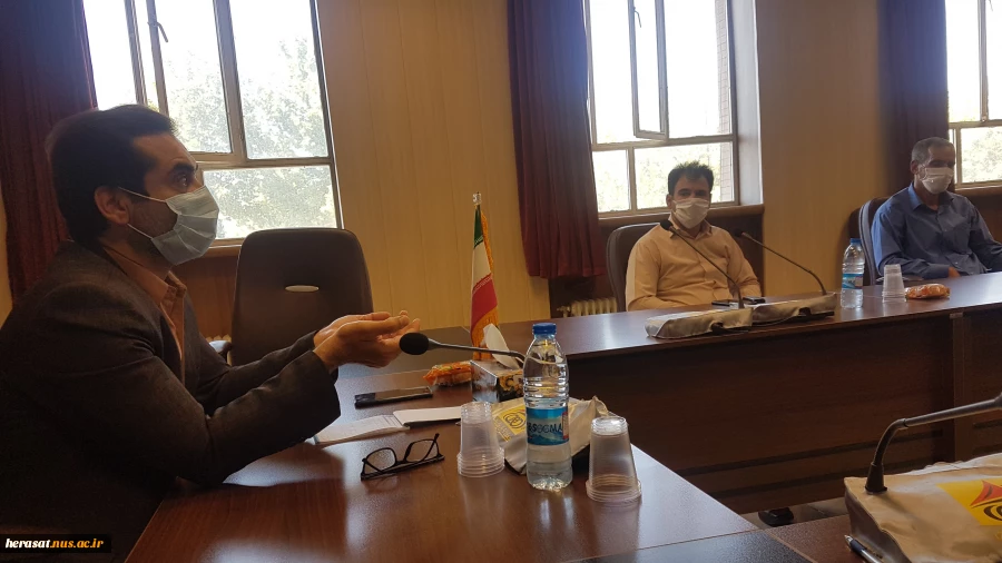 جلسه فصلی(تابستان) حفاظت فیزیکی دانشگاه فنی استان لرستان 2