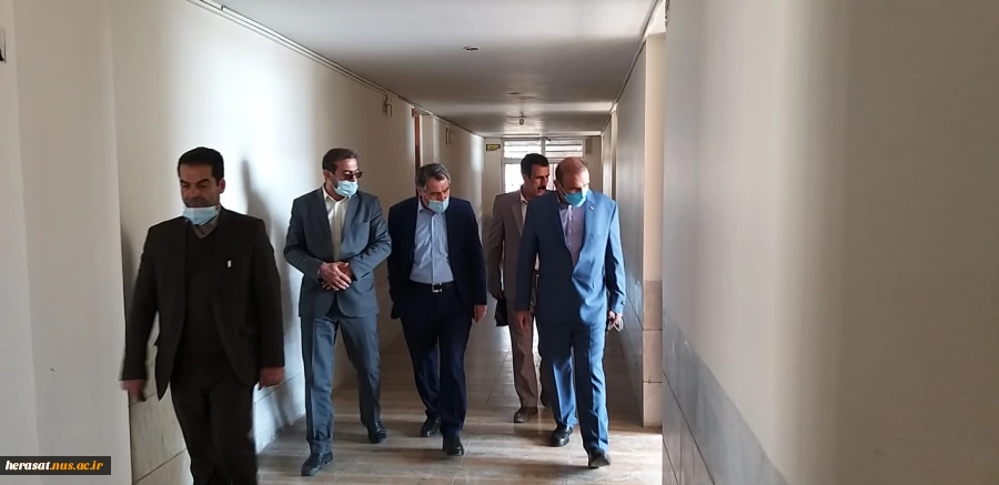 سفر یک روزه معاونت محترم امور دانشجویی وفرهنگی دانشگاه فنی وحرفه ای جناب دکتر رضا مهدی به دانشگاه فنی استان لرستان 2