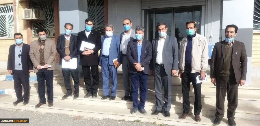 بازدید کمیته نظارت وارزیابی دانشگاه لرستان از دانشگاه فنی استان لرستان(دانشکده فنی دختران وپسران خرم آباد) 2