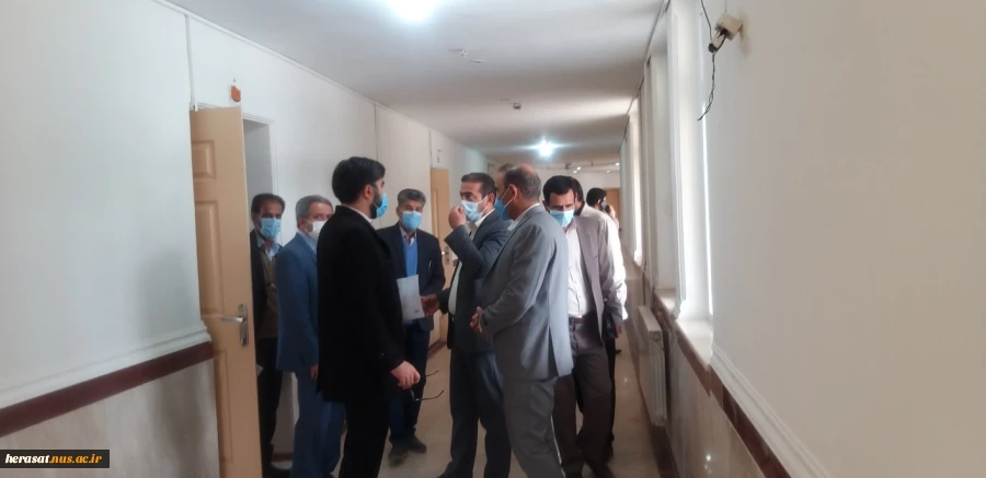 بازدید کمیته نظارت وارزیابی دانشگاه لرستان از دانشگاه فنی استان لرستان(دانشکده فنی دختران وپسران خرم آباد) 2