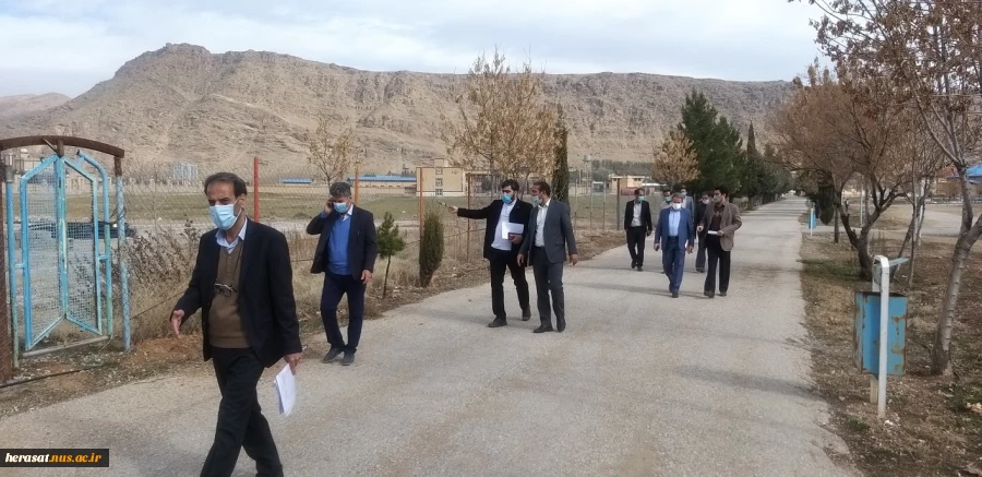 بازدید کمیته نظارت وارزیابی دانشگاه لرستان از دانشگاه فنی استان لرستان(دانشکده فنی دختران وپسران خرم آباد) 2
