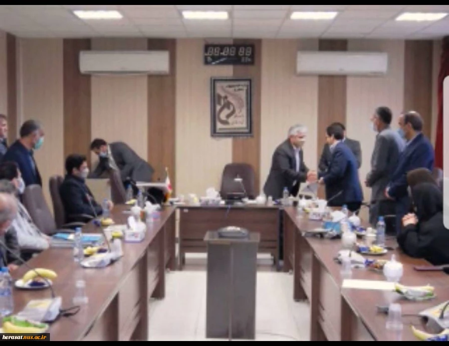مراسم تکریم ومعارفه مدیر محترم حراست  دانشگاه فنی استان لرستان آقای غلامرضا سیاهپوش وآقای دریکوندی 5