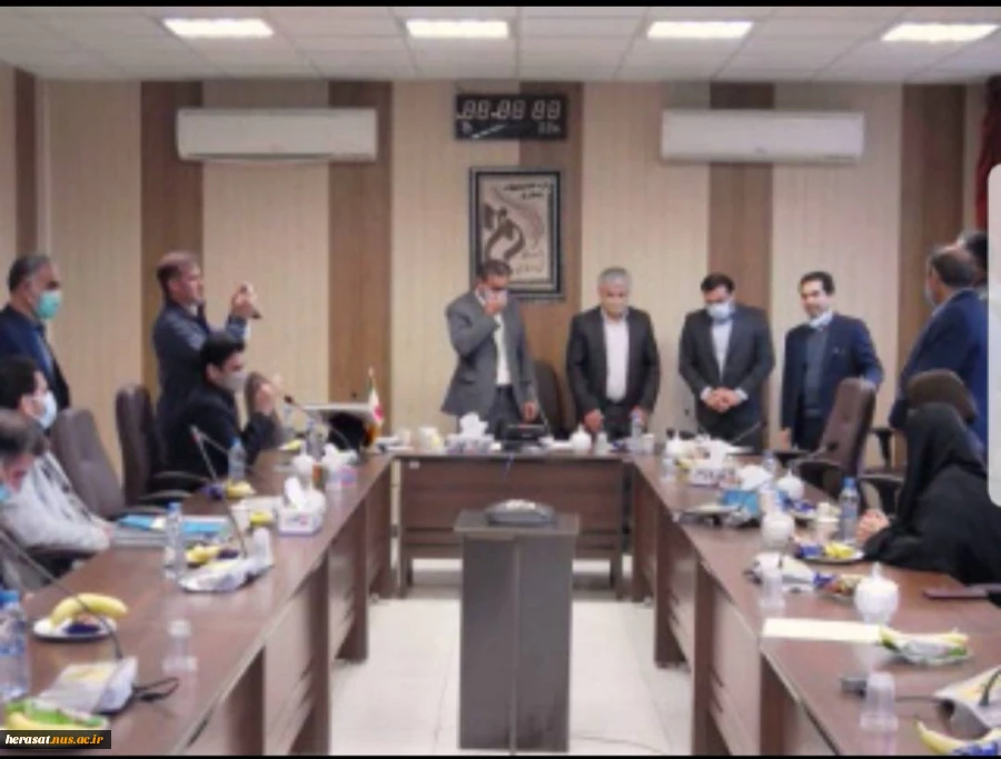 مراسم تکریم ومعارفه مدیر محترم حراست  دانشگاه فنی استان لرستان آقای غلامرضا سیاهپوش وآقای دریکوندی 6