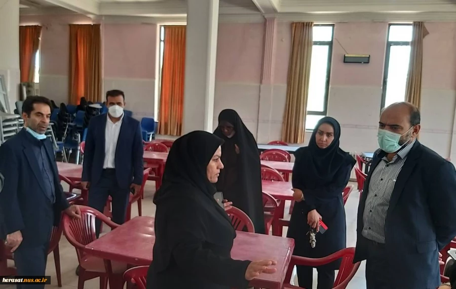بازدید ریاست محترم جدید دانشگاه فنی استان لرستان جناب آقای دکتر حمیدی از آموزشکده فنی دختران خرم آباد 3