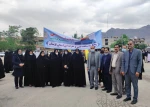 روز قدس روز حیات اسلام است، حضور پرشور کارکنان، اساتید و دانشجویان دانشگاه فنی استان لرستان در راهپیمایی روز قدس 6