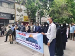 روز قدس روز حیات اسلام است، حضور پرشور کارکنان، اساتید و دانشجویان دانشگاه فنی استان لرستان در راهپیمایی روز قدس 7