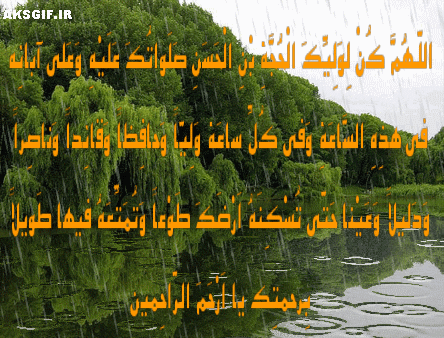 محراب لحظه‌های دعایت چه دیدنیست
 قرآن بخوان چقدر صدایت شنیدنیست
 آقا بگو قرار شما با خدا کی است؟
 آیا حیات ما به زمانت رسیدنیست
 اللهم عجل لولیک الفرج